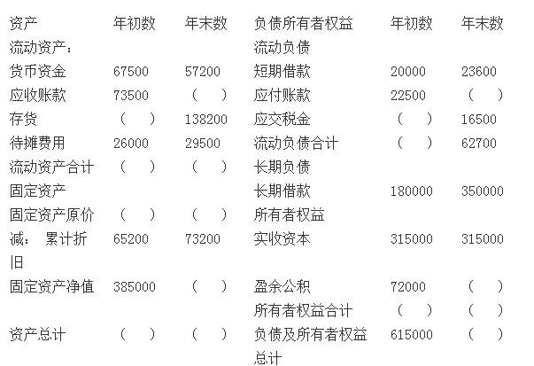 江苏会计基础综合题